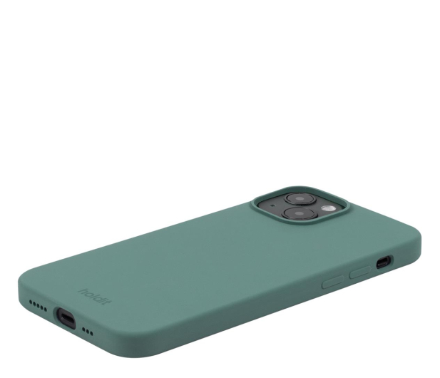 Holdit Silicone Case iPhone 15 Moss Green - 1148742 - zdjęcie 2